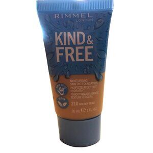 Rimmel Foundation 210 Golden Beige Kind & Free Moisturizing Skin Tint 30ml Londo